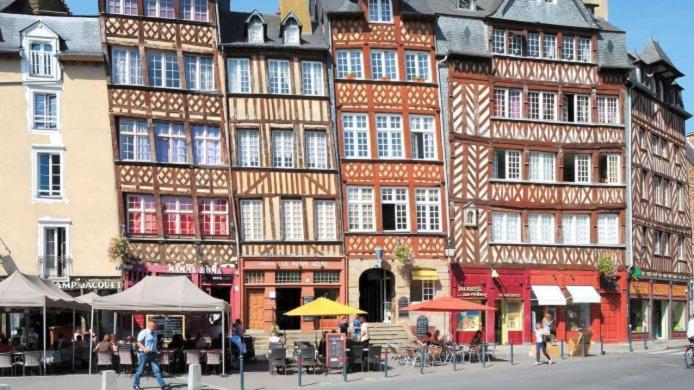 Splendide Appartement Rennes Centre + Parking Exterior photo