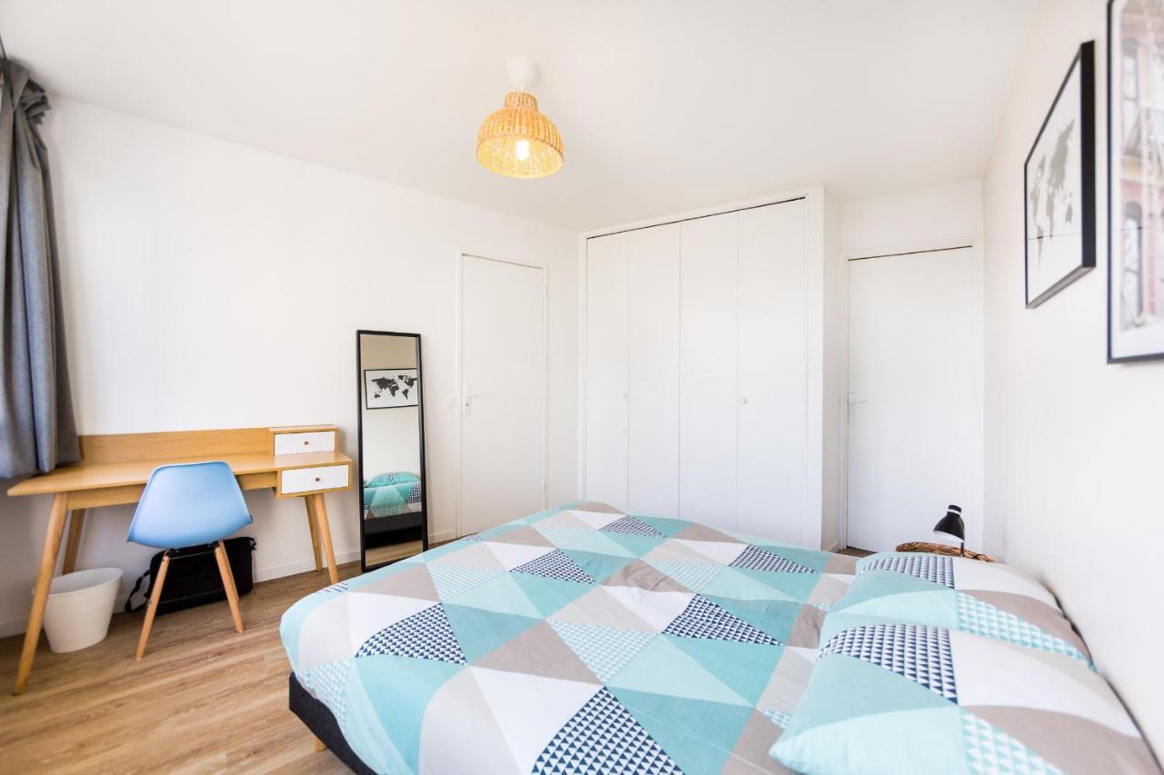 Splendide Appartement Rennes Centre + Parking Exterior photo